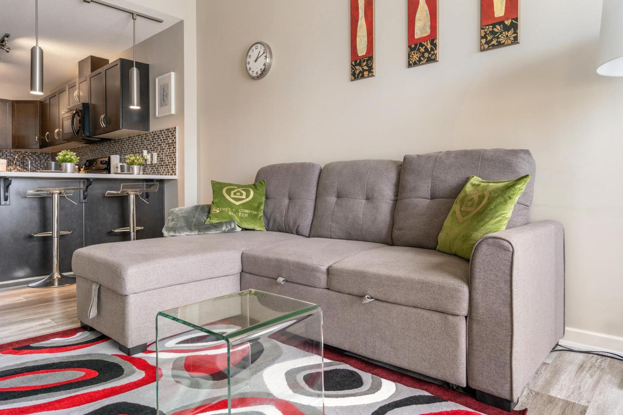 City Centre Retreat - 1Br Condo With Desk YYC Eksteriør bilde